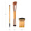 Cosmetics Brush Kit Mit Perlmuttgriff 3Stk 6,9X3,9X1,2In 2