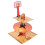 Cupcake Stand Basketball Hoop Display Cookies Paper 1pack 4