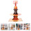 Cupcake Stand Basketball Hoop Display Cookies Paper 1pack 8