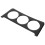 Car Dashboard Decor Abdeckung Kohlefaser 1Set 11
