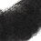 Realistic Black Fake Pubic Hair for Dolls Breathable Mesh Design 5