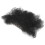 Realistic Black Fake Pubic Hair for Dolls Breathable Mesh Design 15