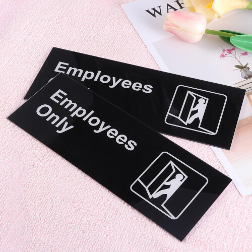Masteelf Business Mitarbeiter Schild Selbstklebend Für Büro 2
