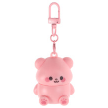 2Pcs Cute Bear Lip Balm for Toddlers Moisturizing Pink Kids Gift