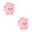 2Pcs Cute Bear Lip Balm for Toddlers Moisturizing Pink Kids Gift 5