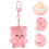2Pcs Cute Bear Lip Balm for Toddlers Moisturizing Pink Kids Gift 11