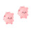 2Pcs Cute Bear Lip Balm for Toddlers Moisturizing Pink Kids Gift 10