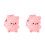 2Pcs Cute Bear Lip Balm for Toddlers Moisturizing Pink Kids Gift 8
