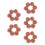 30Pièces Support Éponge Soudure Cuivre Pour Nettoyage Pointe Marron 7