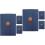 6Pcs Blue Diploma Covers Paper Certificate Holders for Office Decor 6