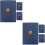 6Pcs Blue Diploma Covers Paper Certificate Holders for Office Decor 8