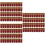 600 Pcs Heat Shrink Capsules For Red Straight Mouth 7