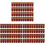600 Pcs Heat Shrink Capsules For Red Straight Mouth 2