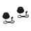 2Pcs Disco Ball Motor Heavy Duty Rotator for Party Wedding 8