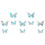 20 Sheets Lightweight PVC Self-Adhesive Bird Deterrent Decals 10