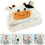 2 Pcs Novelty Ox Head Plush Party Hat Decorative Assorted Colors 11