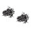 200 Pcs Plastic Fake Crow Claws For Diy Crafts And Halloween Decor 5