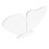 3Pcs Reusable Butterfly Quilting Templates Transparent Acrylic Tools 3