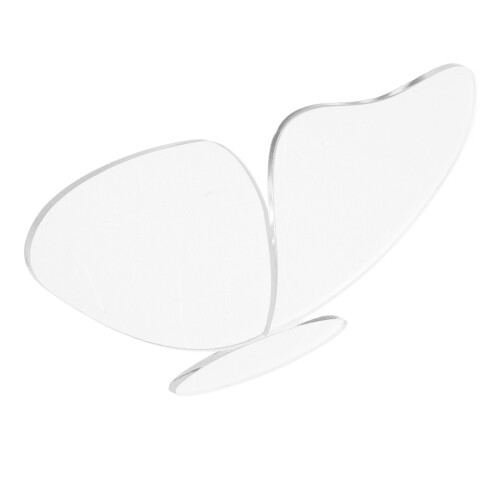 3Pcs Reusable Butterfly Quilting Templates Transparent Acrylic Tools 2