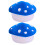 2St Paddestoel Sieraden Opbergdoos Halsketting Ring 1
