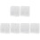 6Pièces Porte-Télécommande Mural Transparent Pour Maison 2