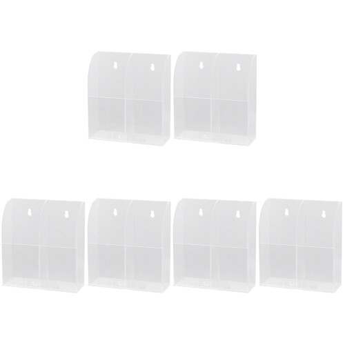 6Pièces Porte-Télécommande Mural Transparent Pour Maison 1