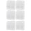 6Pièces Porte-Télécommande Mural Transparent Pour Maison 8