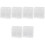 6Pièces Porte-Télécommande Mural Transparent Pour Maison 3