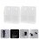 6Pièces Porte-Télécommande Mural Transparent Pour Maison 10