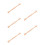 5Pcs Unfinished Wooden Baluster Spindle For Diy Staircase Woodworking 8