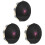 3Pièces Tambourine Enfant En Portable Pour Maison Et 4