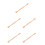 5Pcs Unfinished Wooden Baluster Spindle For Diy Staircase Woodworking 9