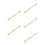5Pcs Unfinished Wooden Baluster Spindle For Diy Staircase Woodworking 4