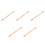 5Pcs Unfinished Wooden Baluster Spindle For Diy Staircase Woodworking 5