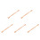 5Pcs Unfinished Wooden Baluster Spindle For Diy Staircase Woodworking 6