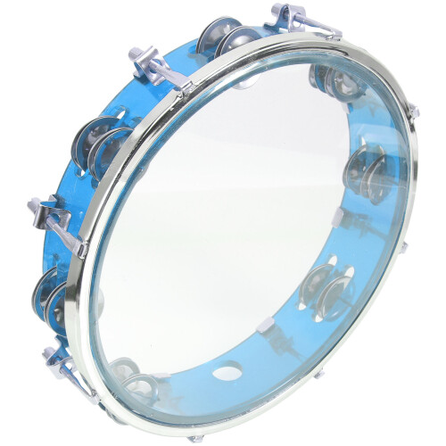 2Pcs Kids Tambourine Tunable Hand Bell Drum Percussion Instrument 1