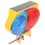 Solar Warning Light Professional Traffic Signal Barricade Flashing 4