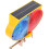 Solar Warning Light Professional Traffic Signal Barricade Flashing 5