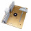 Aluminum Router Table Insert Plate 240x200mm for Woodworking, Silver or Gold 1