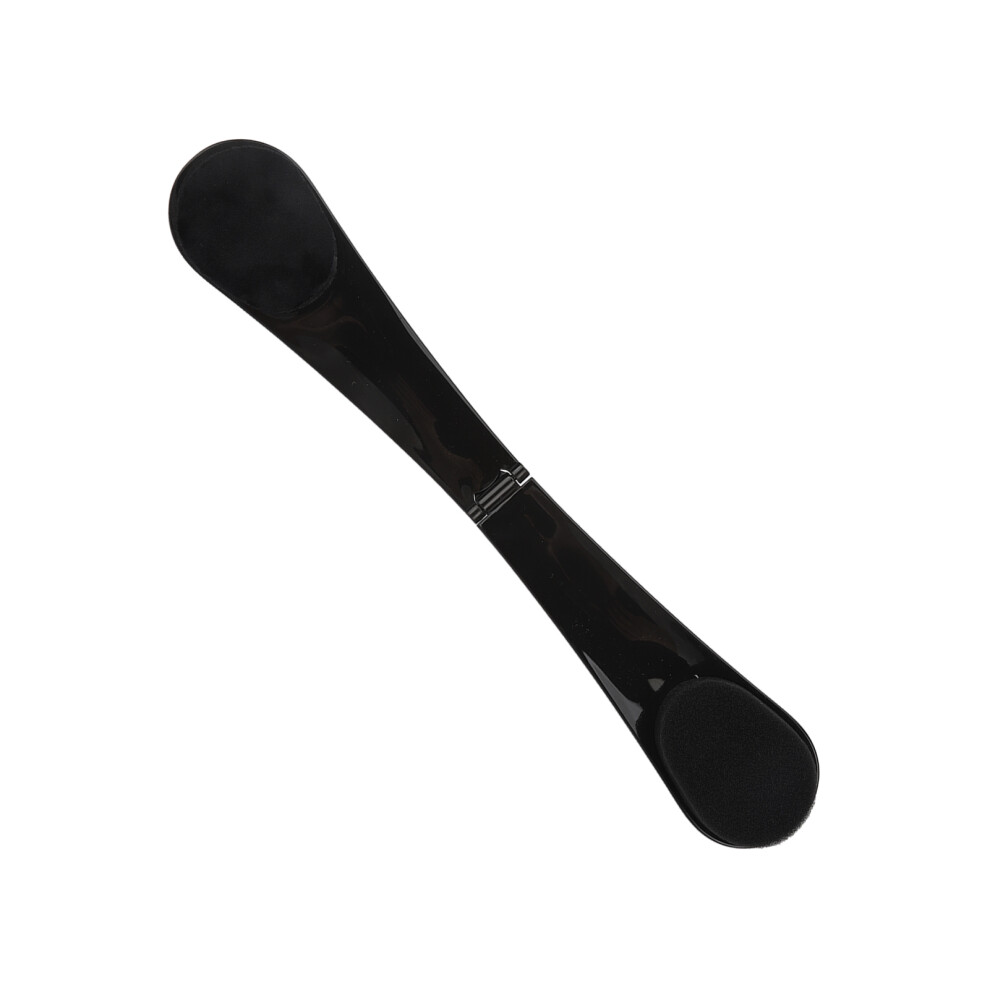 Black Self Tanning Back Applicator Sponge Reusable Folding For Easy Use