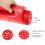 Thick Plastic Handheld Spreader Red - Seeds Fertilizer Salt Multi-Purpose 7
