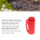 Thick Plastic Handheld Spreader Red - Seeds Fertilizer Salt Multi-Purpose 4