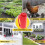 Thick Plastic Handheld Spreader Red - Seeds Fertilizer Salt Multi-Purpose 5