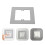 Wandlochabdeckung Einfaches Design 1 Satz 3