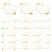 Hair Bun Holder Golden Fabric 60