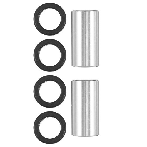 2 Scooter Buchse Hintere Stoßdämpfer Aufnahme 2,4x1,3 Cm 2