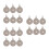 18 Pcs Stainless Steel Shooting Targets For Practice And Outdoor Use 6