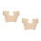 2St Vrouwen Katoenen Zweetbeschermingsvest Beige - Ademend, Elastisch 6
