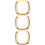 3Pièces Protection Montre Coque Anti-Rayures Durable 8