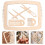 Weaving Supplies Beige Hout 1 Set 14,4x11x0,2 Inch 5